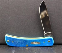 BNIB Case caribbean blue sod buster jr knife
