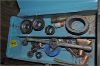 tap and die stuff in metal container