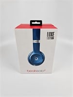beats solo 2 by dr. dre Blue LUXE EDITION in Box