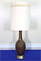C. 1967 Brutalist Table Lamp