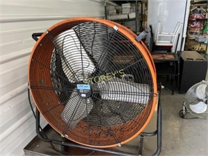 Commercial Electric 26" Comm. Orange Fan