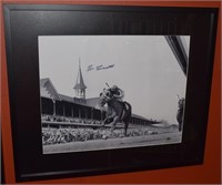 Ron Turcott signed 1973 Kentucky Derby jockey