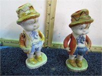 2-- PERCY L. CROSBY "SKIPPY" FIGURINES