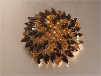 2 1/2" beautiful vtg brooch