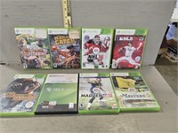 (8) Xbox 360 Games