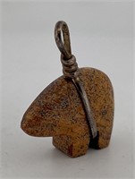 Zuni Bear Fetish Necklace Pendant