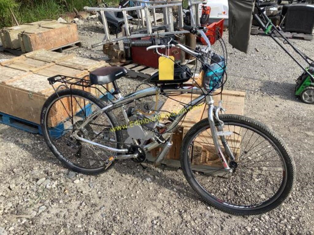 d1 genesis mountain bike with gasoline engine