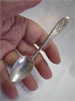 Vintage Sterling Silver Demitasse Spoon 4&1/4"