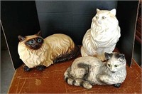 Cat Decor - Bank & Figurine
