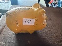 CERAMIC PIGGY BANK 7"