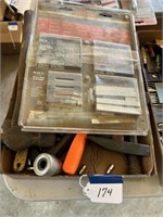 Box of Assorted Tools, Staples