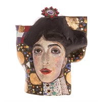 Noi Volkov. " Adel by Klimt." ceramic