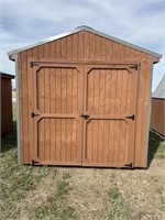 8ft x 10ft 2 Door Shed