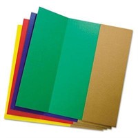 Tri-Fold Presentation Boards, 48" x 36", Green,24