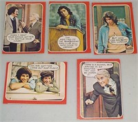 Lot of 5 1976 O-Pee-Chee Welcome Back Kotter cards