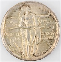 Coin 1937-D Oregon Trail Commemorative Half BU