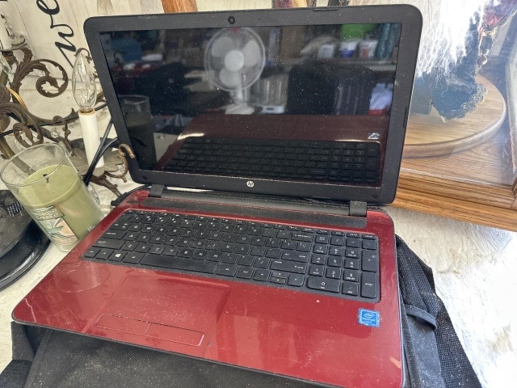 HP LAPTOP AND BAG