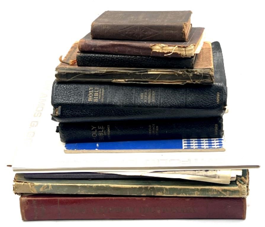 Assorted Vintage Bibles, Children's Books and More
