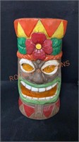 14” Solar Tiki Figurine