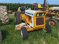 IH Cub 154 Lo-Boy Tractor with Belly Mower