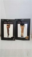 2 Leg avenue thigh highs with laser top