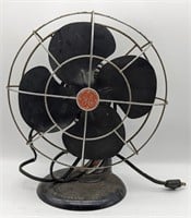 (N) vintage general electric fan 14in h
