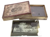 10 Glass Plate Negatives IN House, Industry +