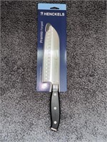 NEW JA HENCKELS 7" HOLLOW EDGE SANTOKU CHEFS KNIFE