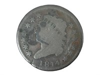 1814 US Large Cent Classic Head Plain 4