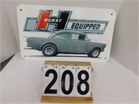 Hurst Equipped Car 12.5" X 21"