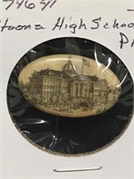 Vintage Altoona Pa High School Pinback