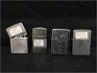Vintage Zippo Lighter Lot