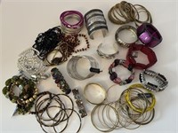 Bangle and Beaded Bracelets