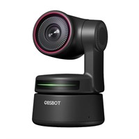 OBSBOT Tiny Webcam 4K PTZ, AI-Powered Tracking...