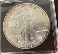 1 oz. fine silver American Eagle dollar