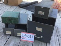 Assortment of File Boxes