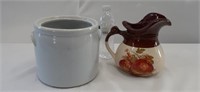 McCoy Pottery, pitcher has small chip