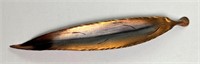 Stuart Nye Signed Vintage Feather Brooch 4"