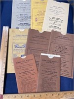 50’s Vintage report cards lot Georgia