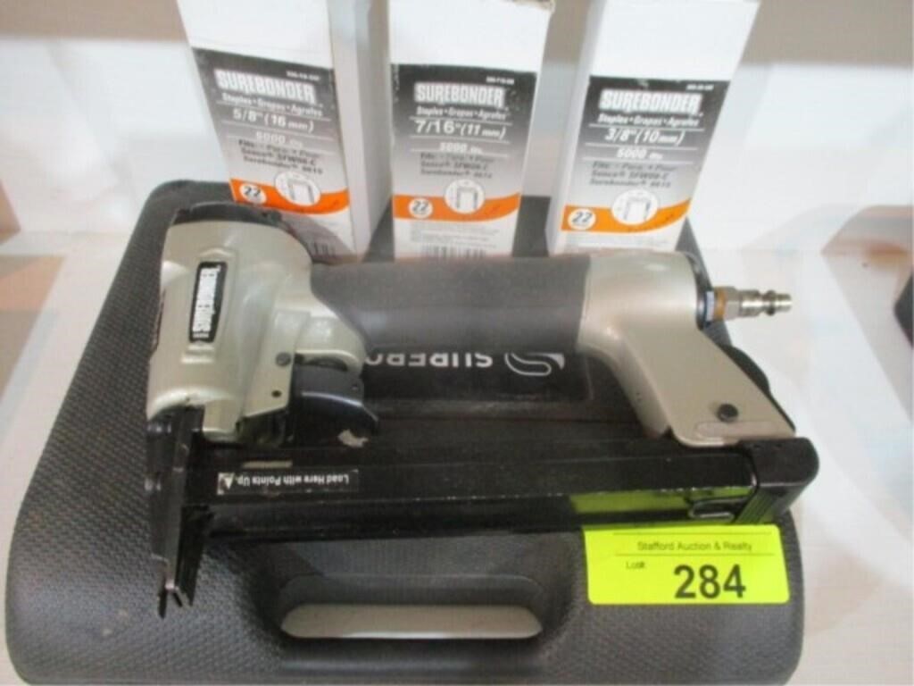 Air stapler T50 with 3/8 staples