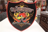 MR Horsepower Metal Sign 14x13W