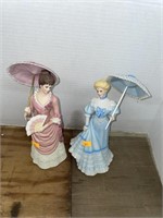 2 vintage Gorham figures