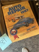 1987 Auto Repair Book