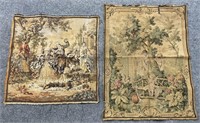 2 Antique Woven Tapestries