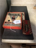 Vintage Monopoly Game, Checkers