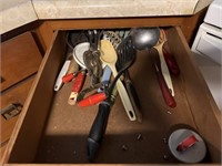 Contents of Drawer & Lazy Susan