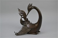 Japanese Bronze Phoenix
