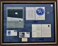 ASTRONAUT SIGNED NASA MOON LANDING 1969