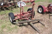 Metal Seated Horse Drawn Cart