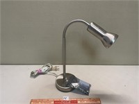 MODERN STAINLESS STEEL ADJUSTABLE DESK LAMP